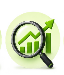 SEO growth and search illustration