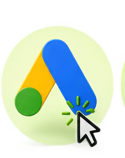 Google Ads campaign illustration